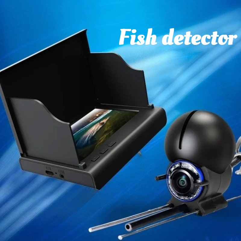 Fishing Equipment English - Buzda Balık Tutma Yüksek Çözünürlüklü Kamera