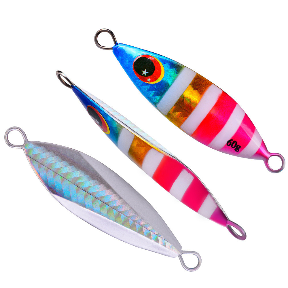 Jig Head Lure - Metal yavaş Jig cazibesi sert yapay