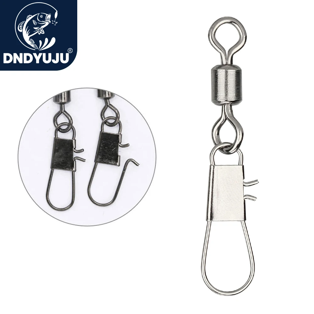 Fishing Equipment Gear - DNDYUJU 50 adet Balıkçılık Konektörü Döner