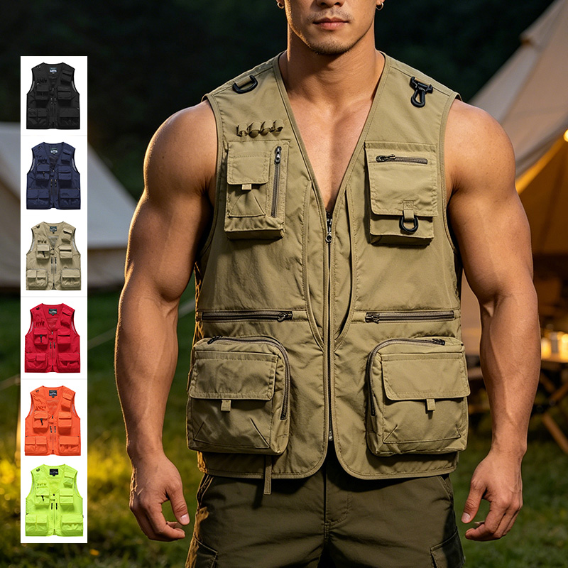 Fishing Vest Jacket - Yazlık İş Yeleği Açık Hava Aktiviteleri