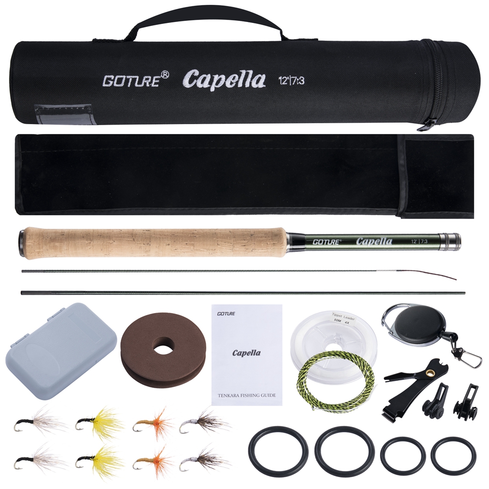 Fishing Equipment Fly - Goture Tenkara Sinek Olta Combo 3.6