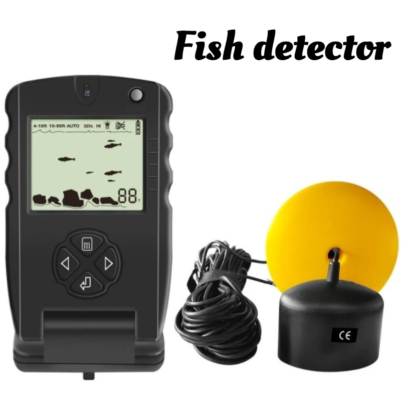 Fishing Equipment English - Sonar Balık Dedektörü Hafif Taşınabilir Balık