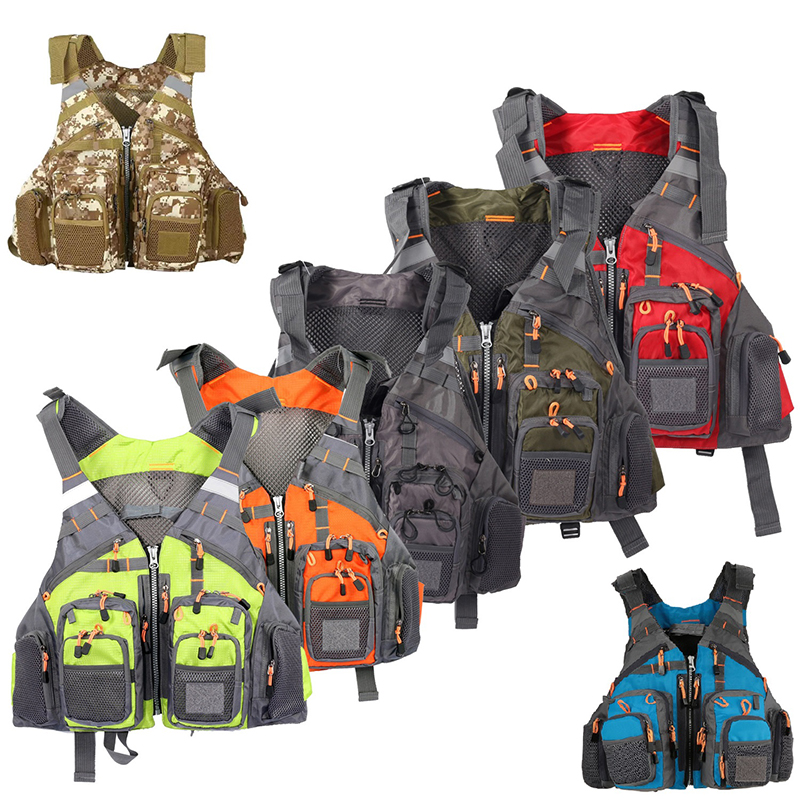 Fishing Vest Jacket - Balıkçılık Kıyafeti Tekne Yeleği Ceket Balıkçılık