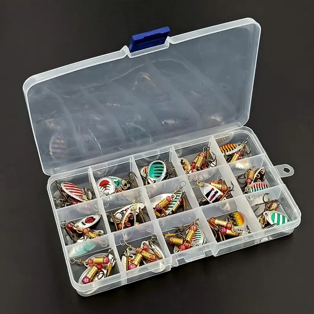 Bass Fishing Lure - 30 adet Metal Kaşık Spinner Balıkçılık