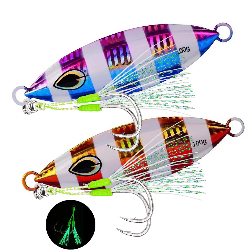 Jig Head Lure - 1 adet Yüksek Kaliteli Metal Gece