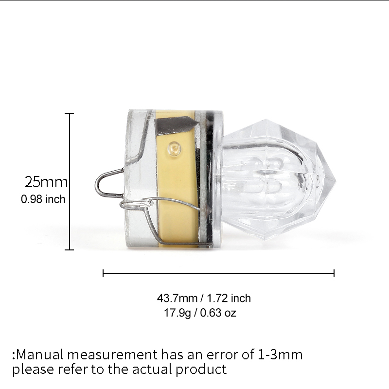 10 Adet/Paket LED Derin Deniz  - Fishing Equipment English incelemesi ve fiyatı