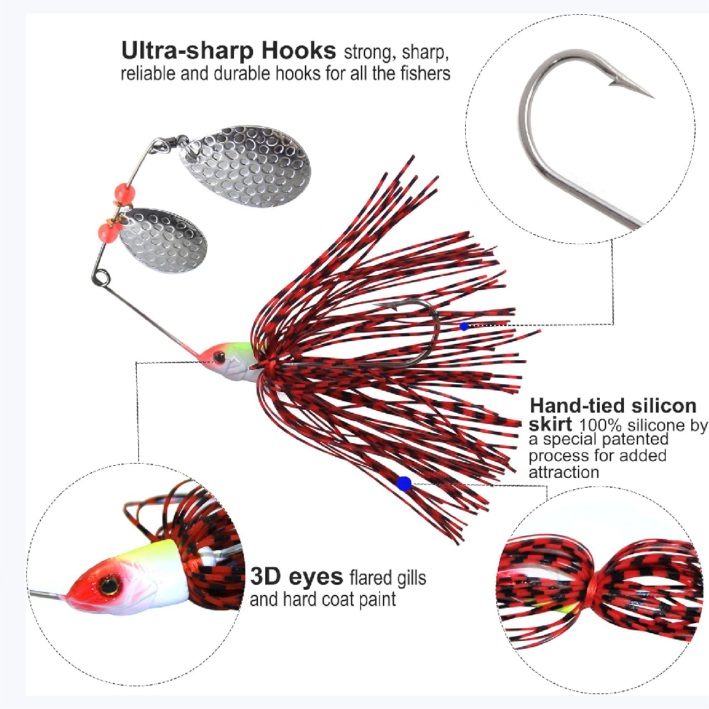 6 adet Spinnerbait Balıkçılık  - Fishing Equipment Shop incelemesi ve fiyatı