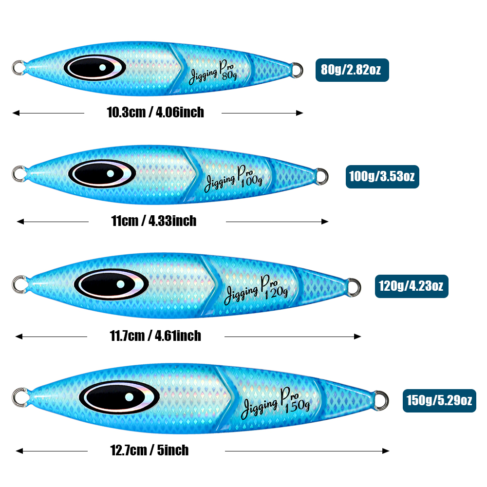JIGGING PRO 80g 100g 120g 150g - Jig Head Lure incelemesi ve fiyatı