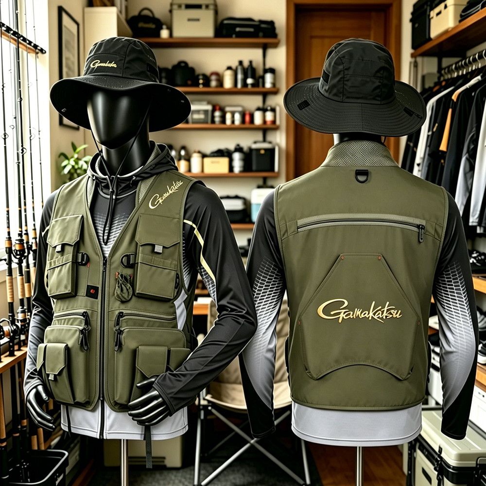 Gamakatsu Erkekler Çok Cepli B - Fishing Vest Jacket incelemesi ve fiyatı