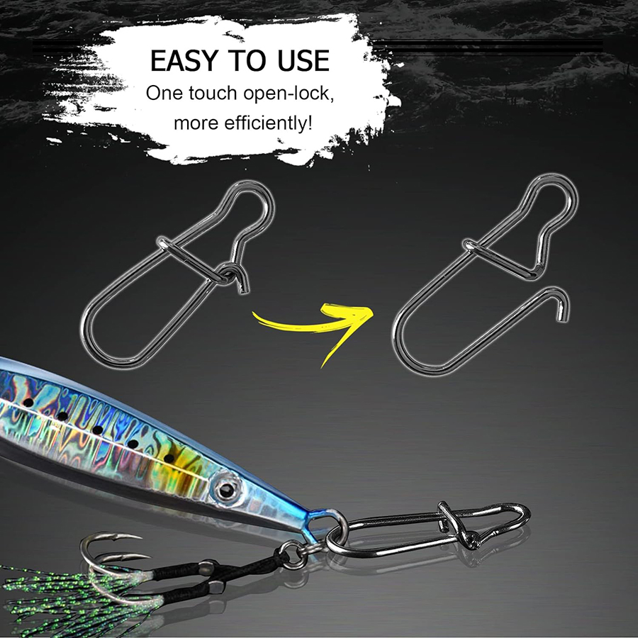 50 adet Crankbait Snaps Paslan - Fishing Equipment Gear incelemesi ve fiyatı