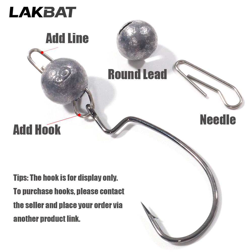 LAKBAT Balıkçılık Ağırlık Çeki - Jig Head Lure incelemesi ve fiyatı