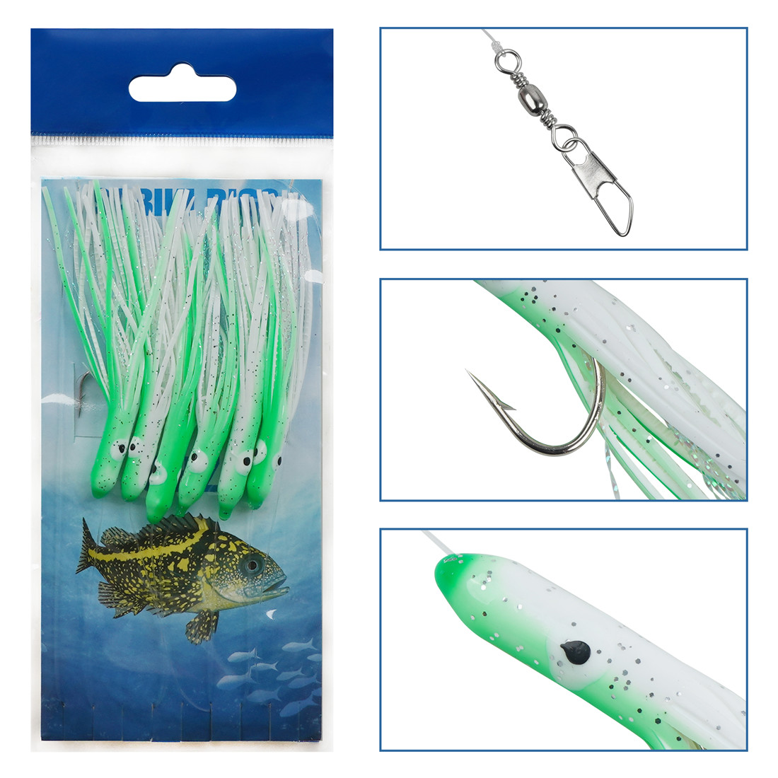 6'lı Paket İpli Olta İğneleri  - Fishing Equipment Shop incelemesi ve fiyatı