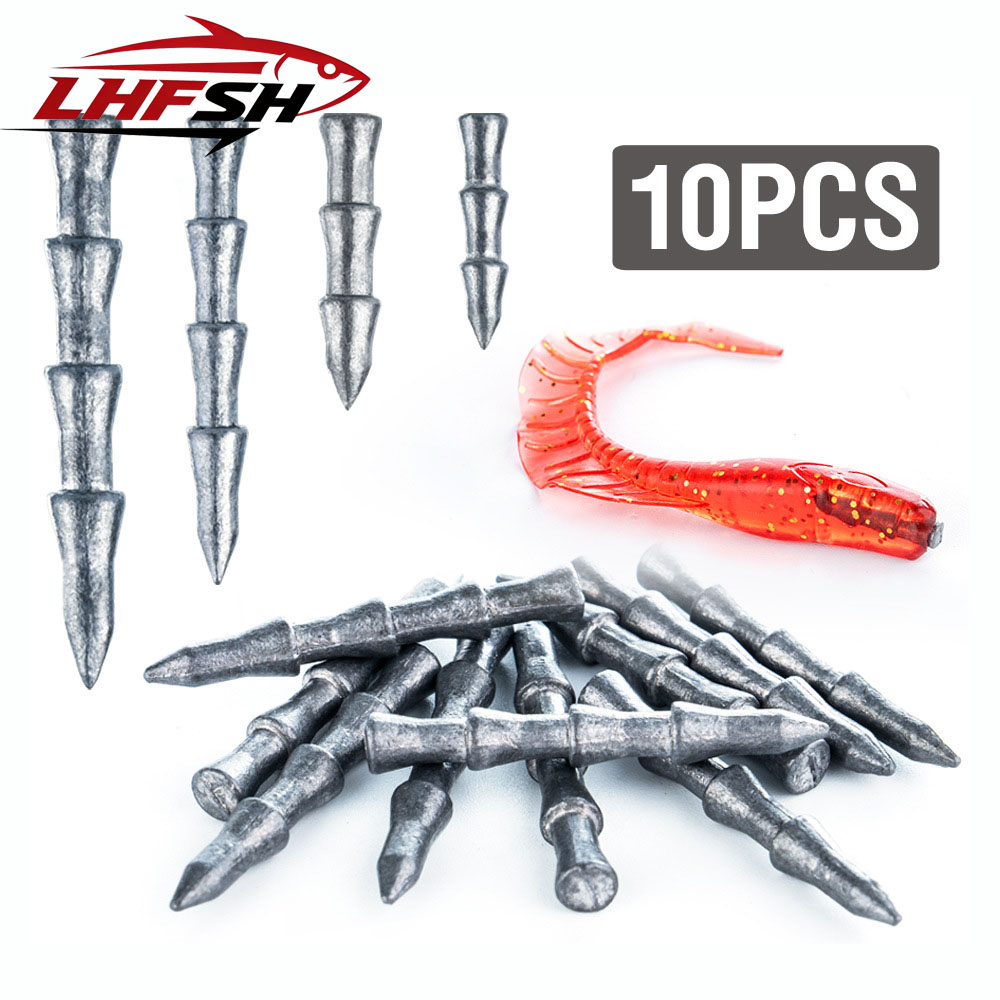 LHFSH 10 Adet Tırnak Ağırlıkla - Bass Fishing Lure incelemesi ve fiyatı
