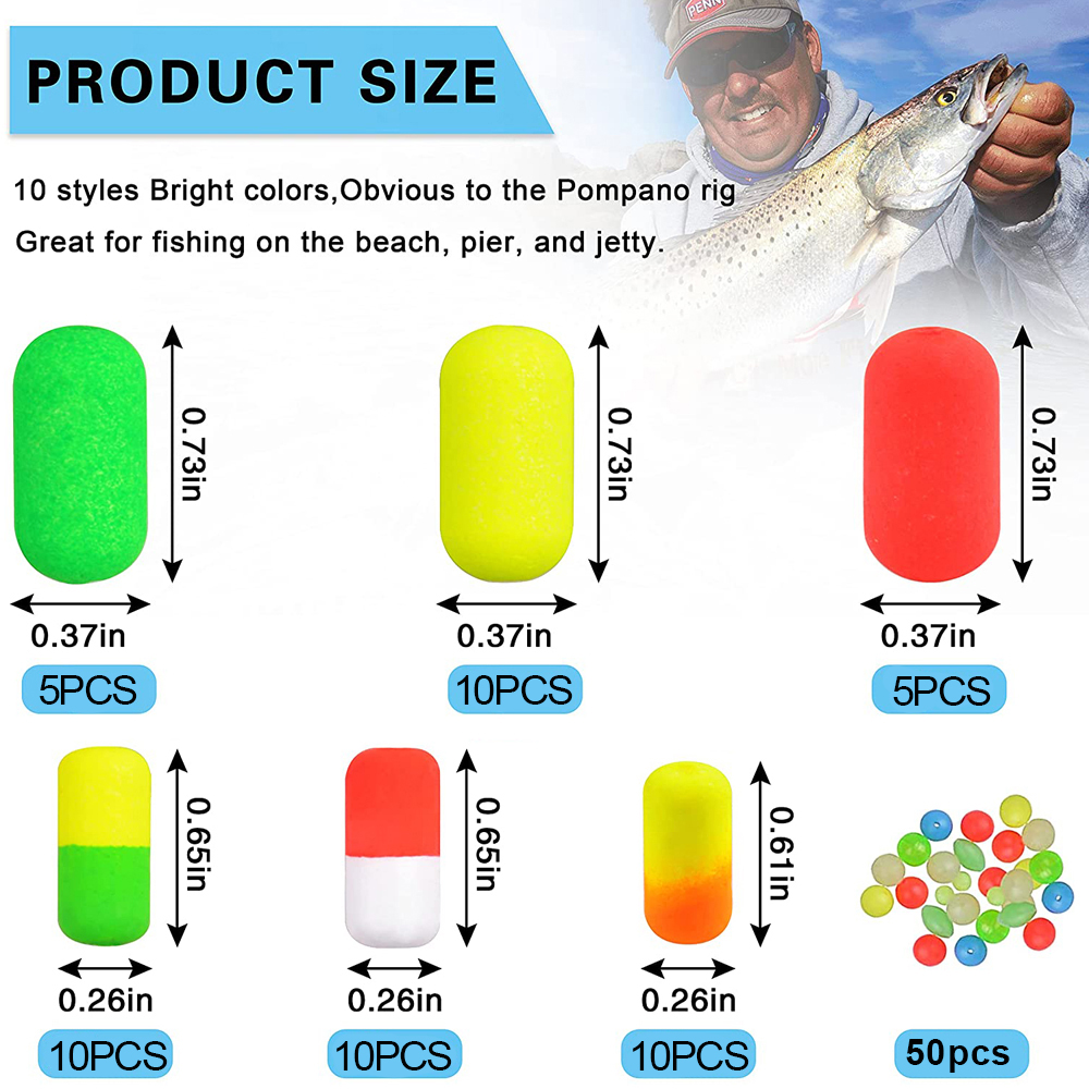 138 adet Pompano kuleleri yüze - Fishing Equipment Shop incelemesi ve fiyatı