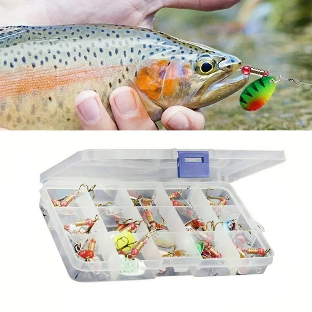 30 adet Metal Kaşık Spinner Ba - Bass Fishing Lure incelemesi ve fiyatı