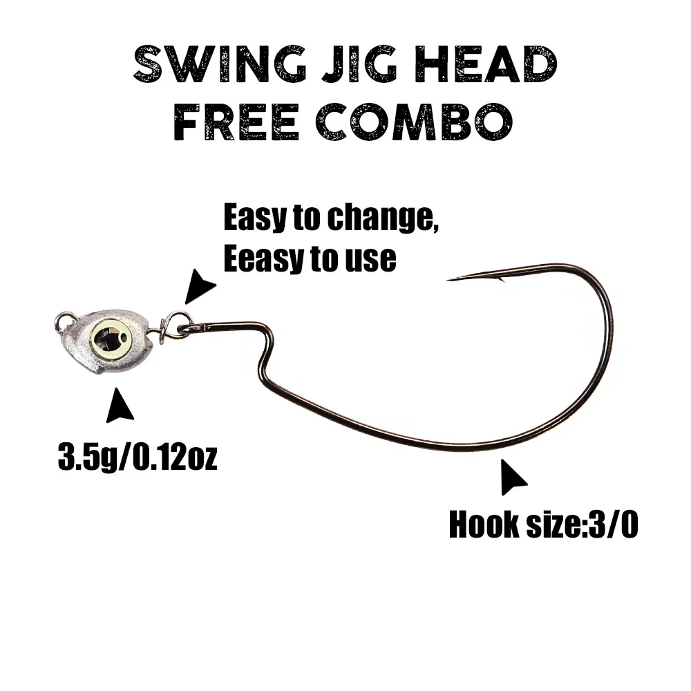 B&U Swing Jig Head Cheburashka - Jig Head Lure incelemesi ve fiyatı